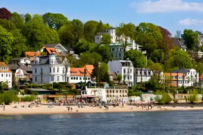 Elbufer von Hamburg