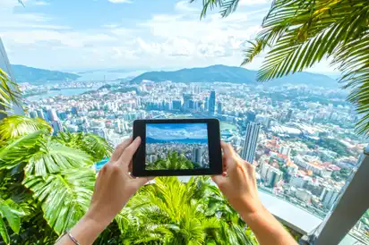 Malaysia, Aussicht Penang Hill