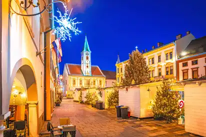 Weihnachtsmarkt in Varazdin 