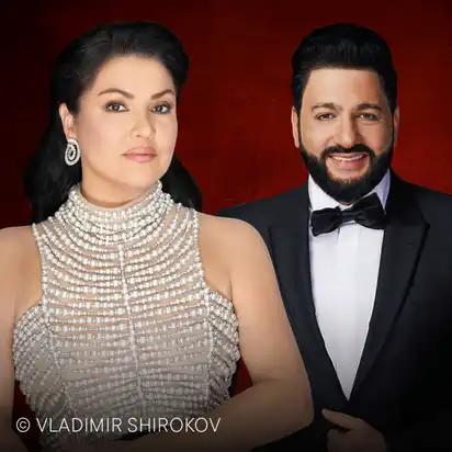 Anna Netrebko & Yusif Eyvazov beim Classic Open Air am Gendarmenmarkt