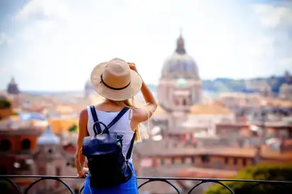 Sightseeing in Rom