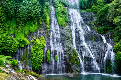 Banyumala Wasserfall, Bali, Indonesien