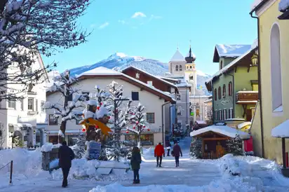 Weihnachtliches Innichen, Südtirol, Italien