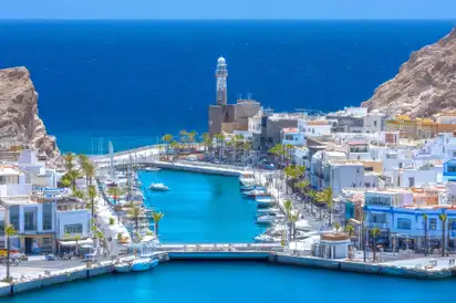 Der Hafen von Melilla, Melilla ist eine spanische autonome Stadt an der Mittelmeerküste von Marokko