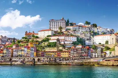 Porto, Portugal Cityscape on the Douro River