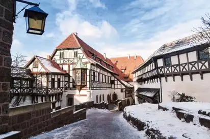 Wartburg im Winter