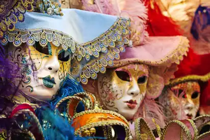 Venezianische Masken