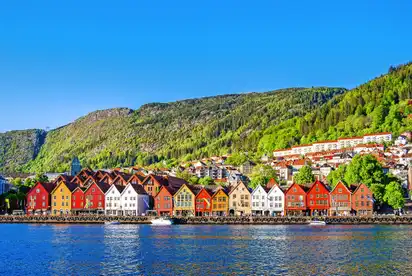 Bergen in Norwegen