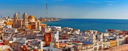 Cathedral de Santa Cruz in Cadiz, Spanien