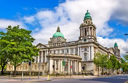 Belfast Rathaus - Nordirland, Großbritannien