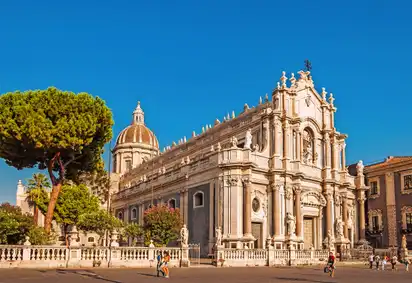 Kathedrale von Santa Agatha in Catania