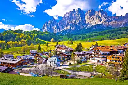 Cortina d’Ampezzo in den Dolomiten