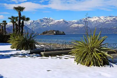 Winter in Stresa am Lago Maggiore