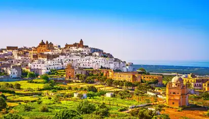 Ostuni in Apulien