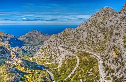 Sa Calobra Straße auf Mallorca