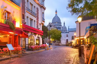 Montmartre in Paris, Frankreich
