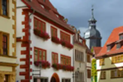 Altstadt von Gotha in Thüringen, Deutschland