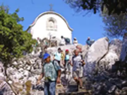 Wandergruppe Leitner am Monolithos