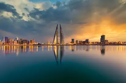 Skyline von Manama, Bahrain
