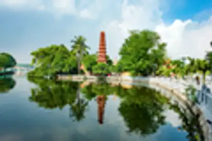 Tran Quoc Pagode in Ha Noi, der Hauptstadt von Vietnam