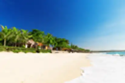 Weißer Sandstrand von Mui Ne, Vietnam