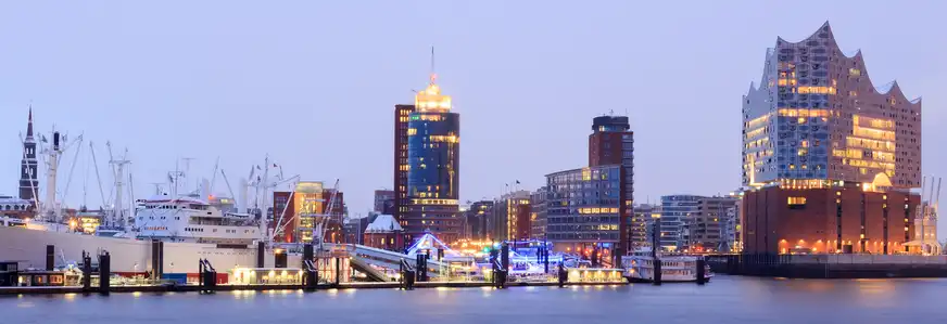 Elbphilharmonie am Hamburger Hafen, Deutschland