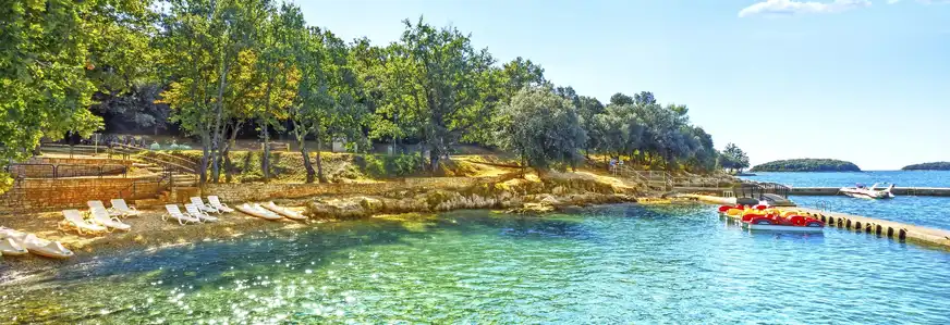 Ihr Resort Funtana in Vrsar Kroatien.