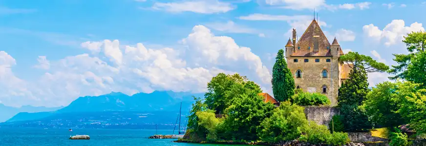 Yvoire am Genfersee 