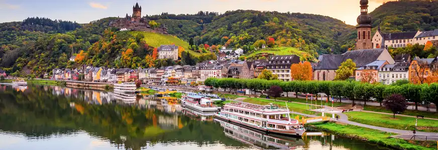 Cochem im Herbst