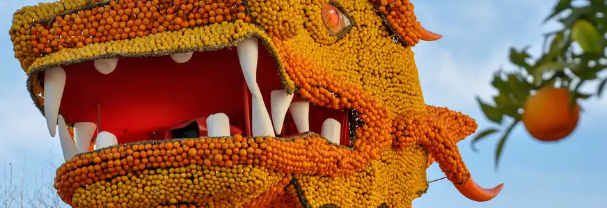 Zitronenfest in Menton