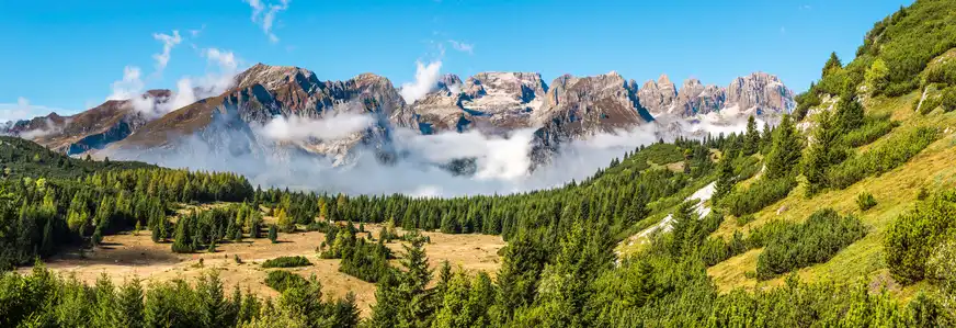 die Brenta-Bergkette