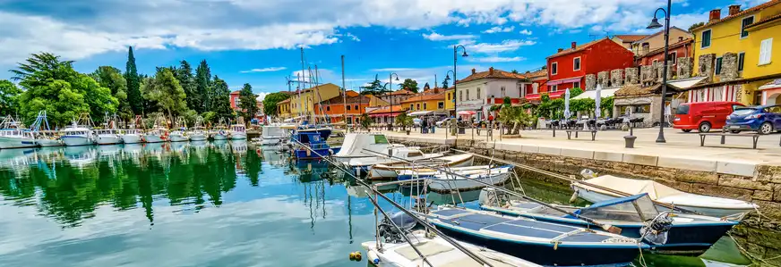 Hafen in Novigrad