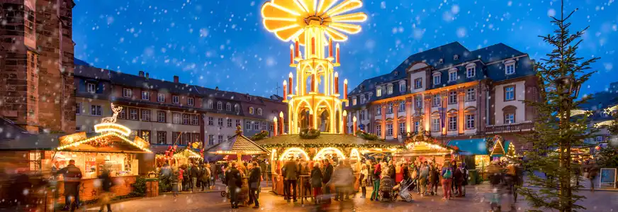 Weihnachtsmarkt in Heidelberg