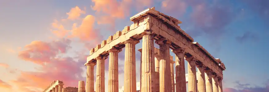 Parthenon auf der Akropolis in Athen