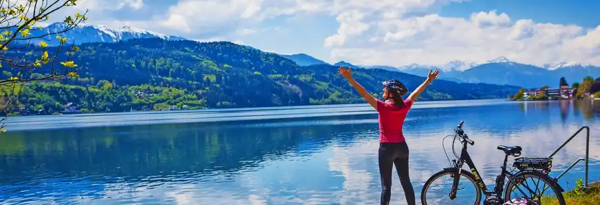 Blick über einen der Kärntner Seen