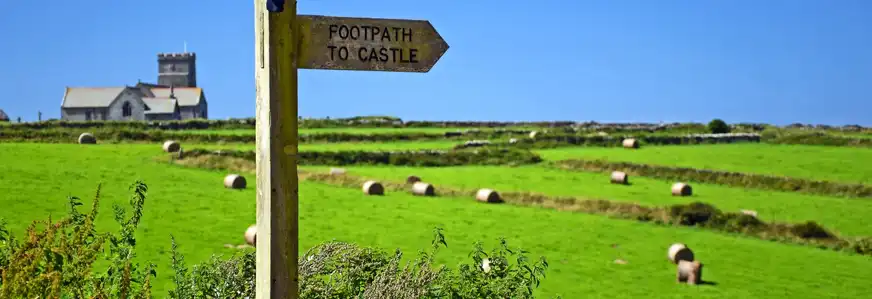 Fußweg nach Tintagel