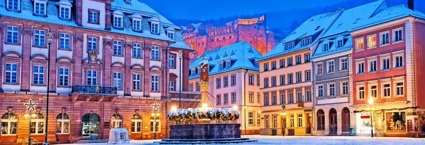 Heidelberg im Winter
