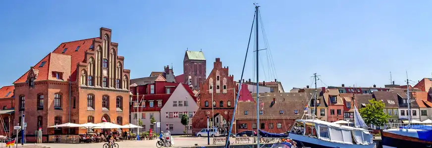 Wismars Hafen 