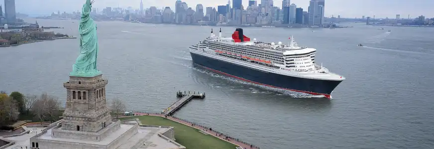Ihr Kreuzfahrtschiff Queen Mary 2 in New York