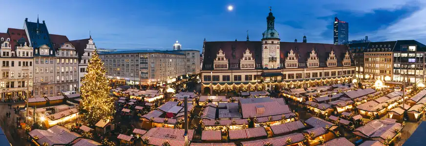Weihnachtsmarkt in Leipzig
