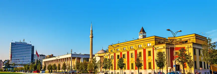 Skanderbeg-Platz in Tirana