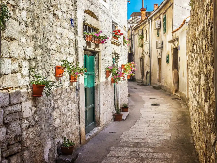 Sibenik in Dalmatien, Kroatien