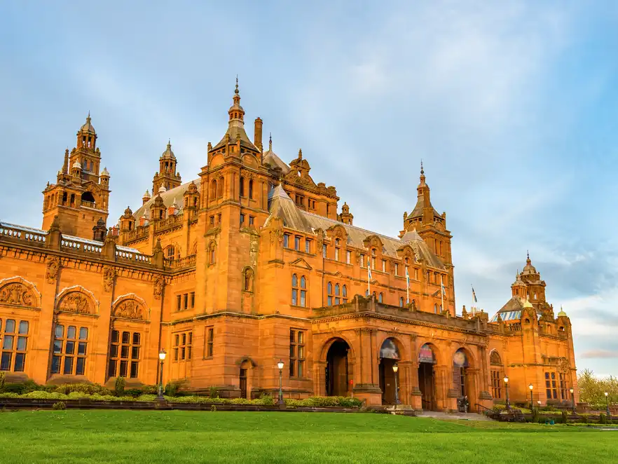 Kelvingrove Museum und Kunstgalerie in Glasgow - Schottland