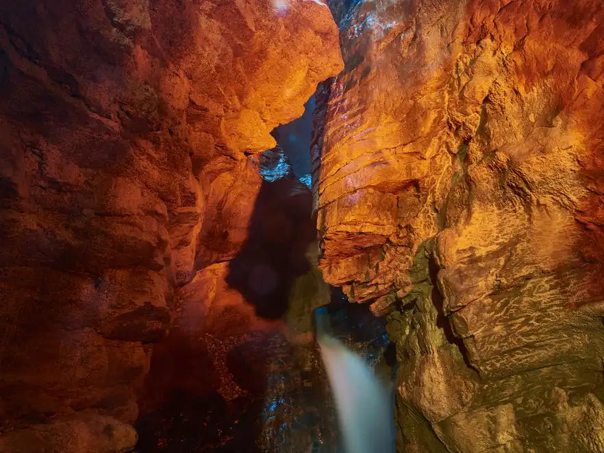 Varone Wasserfall nahe Riva del Garda in der Provinz Trentino am Gardasee, Italien