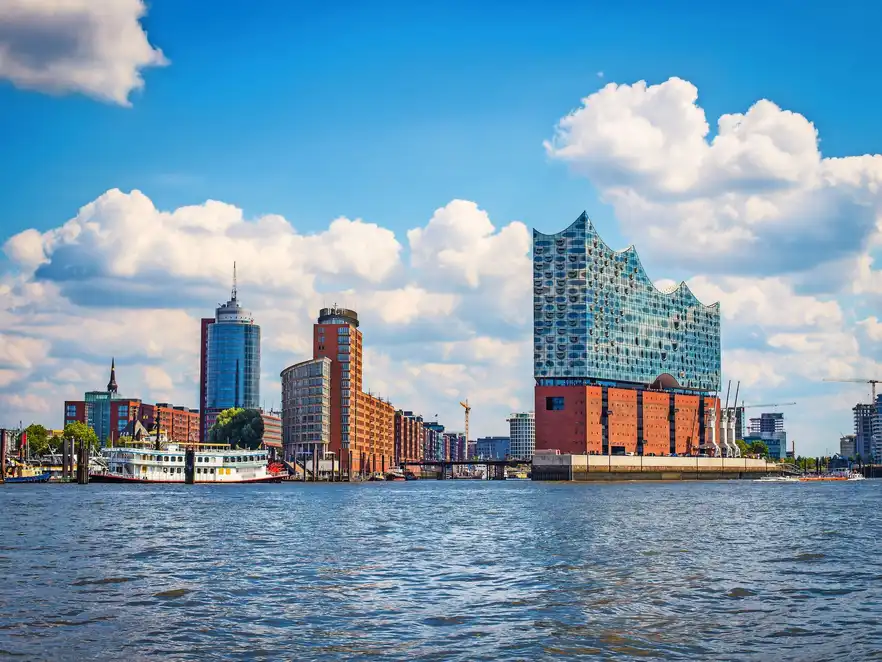 Elbphilharmonie am Hamburger Hafen, Deutschland