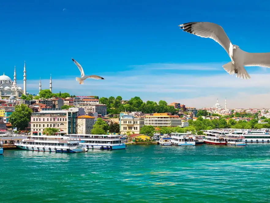 Goldenes Horn von Istanbul, Türkei