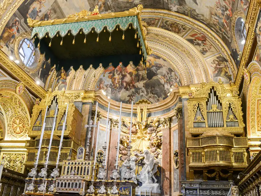St Johns Co-Kathedrale in Valletta, Malta