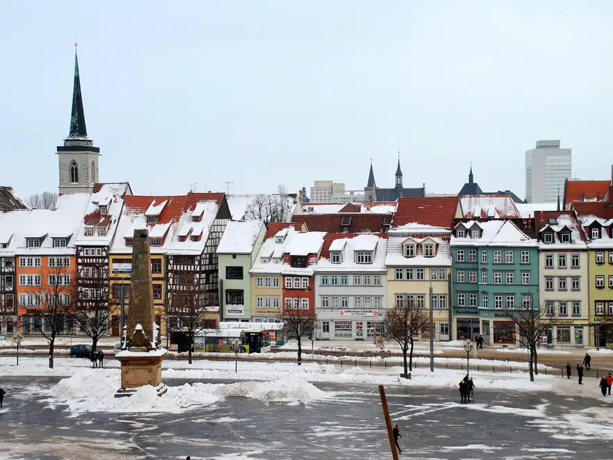 Winter in Erfurt
