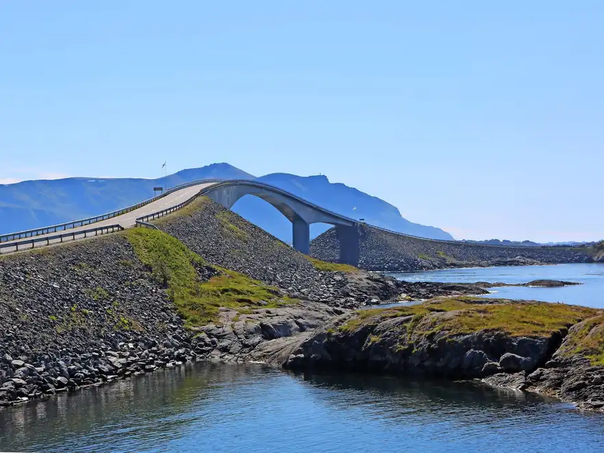 Atlantikstraße in Norwegen