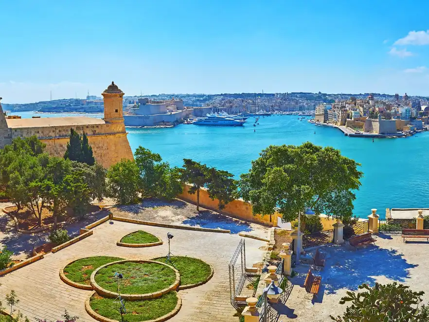 Herbert Ganado Gardens in Floriana auf Malta